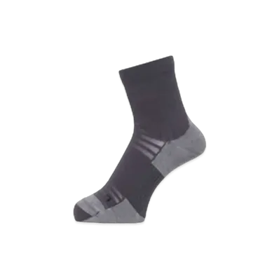 Goldwin Ventilating Light Quarter Socks (Unisex) "Charcoal Gray"