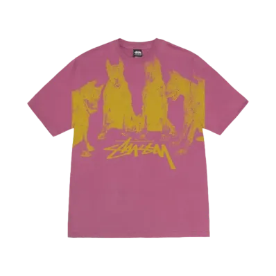 Stussy Dobermans Tee "Berry"
