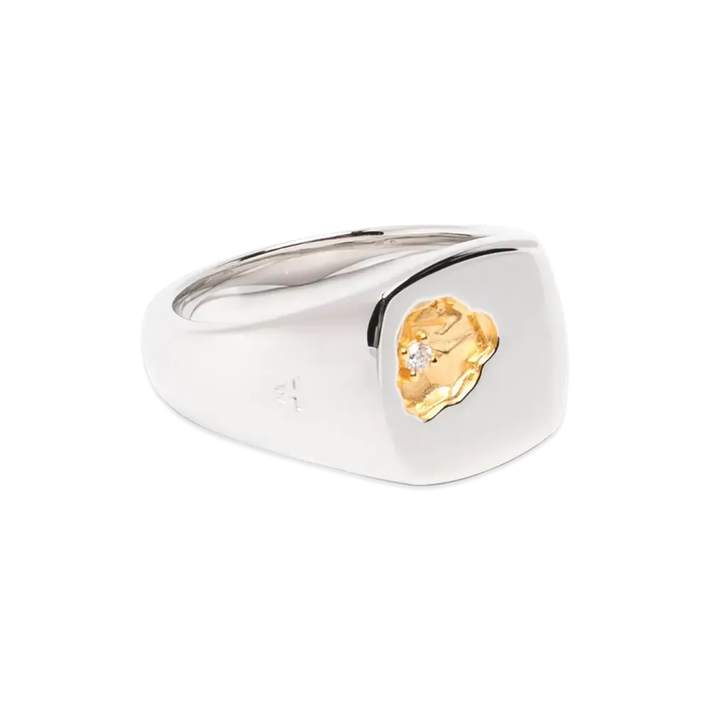 TOM WOOD Ring "Silver/Gold"