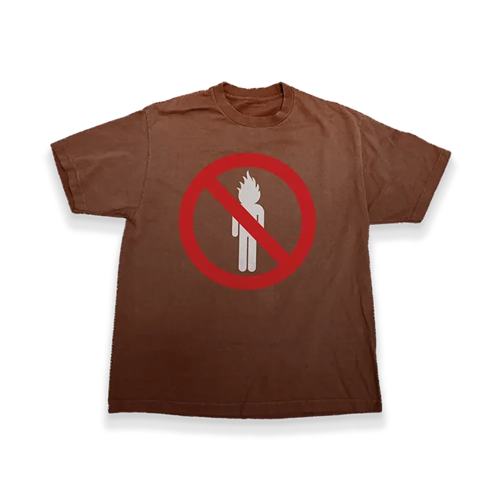 Travis Scott Cactus Jack x RODEO 10 Years La Flame Tee "Brown"