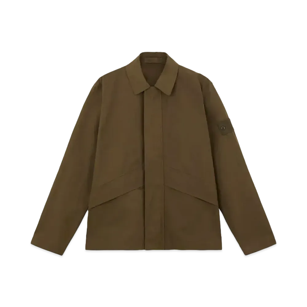 Stone Island 107F1 Weatherproof Cotton Canvas_Stone Island Ghost "Military Green"