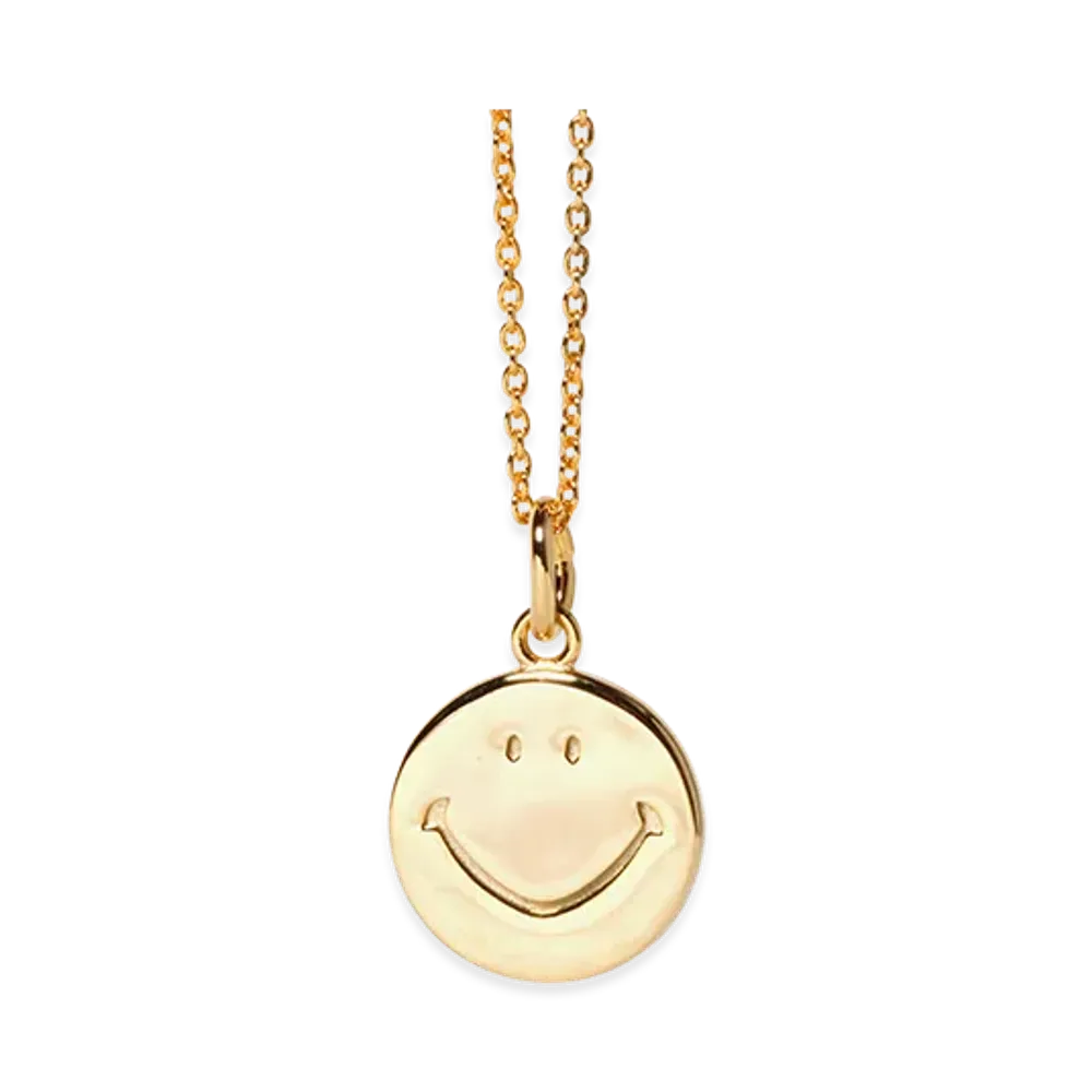 NEEDLES Pendant Gold Plate Smile "Gold"