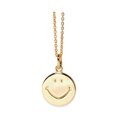 NEEDLES Pendant Gold Plate Smile "Gold"