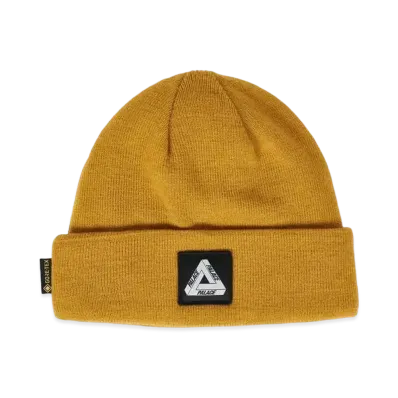 PALACE GORE-TEX TRI-FERG PATCH BEANIE "Tan"