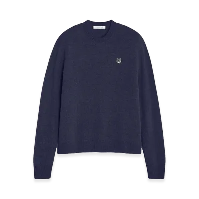 Maison Kitsune Fox Head Milano Lambswool Jumper "Classic"