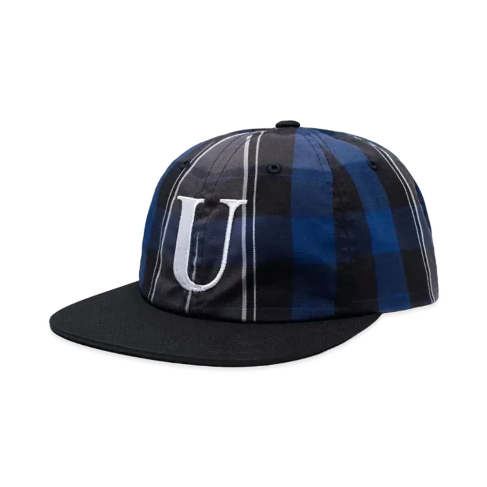 UNDEFEATED U PLAID STRAPBACK - 90098 "Blue"