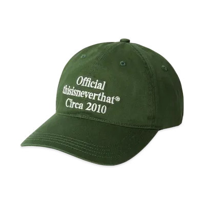 thisisneverthat Times Cap "Green"