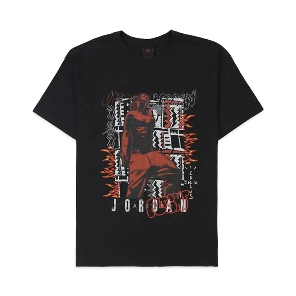 Air Jordan x Travis Scott 2 Tee "Black"