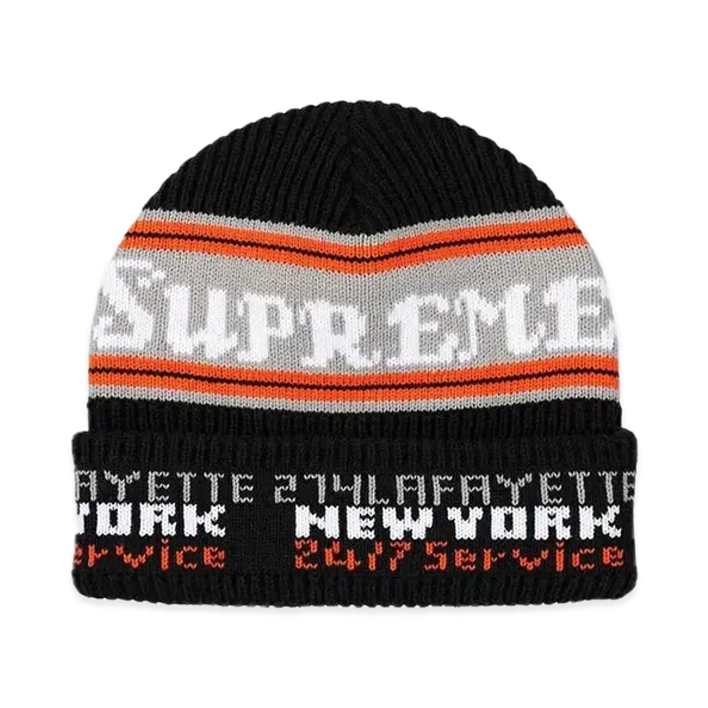 Supreme Service Beanie "Black"