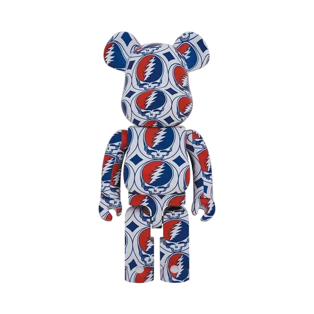 Bearbrick GRATEFUL DEAD 1000% (STEAL YOUR FACE)