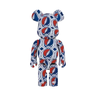 Bearbrick GRATEFUL DEAD 1000% (STEAL YOUR FACE)