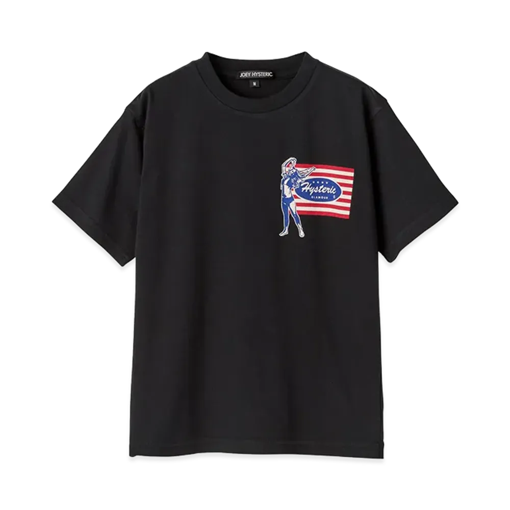HYSTERIC GLAMOUR Kids Nasty Union T-Shirt "Black"