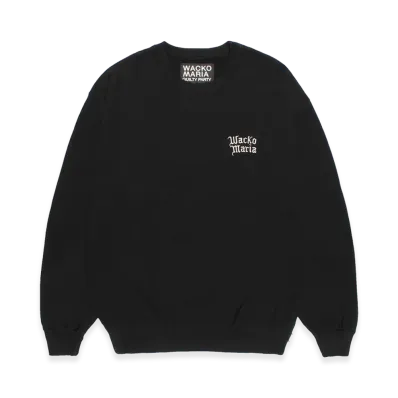 WACKO MARIA Heavy Weight Sweat Shirt "Black"