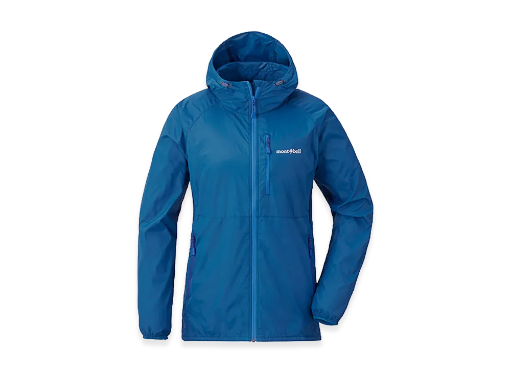 mont-bell Women's US Wind Blast Parka "Blue Green"