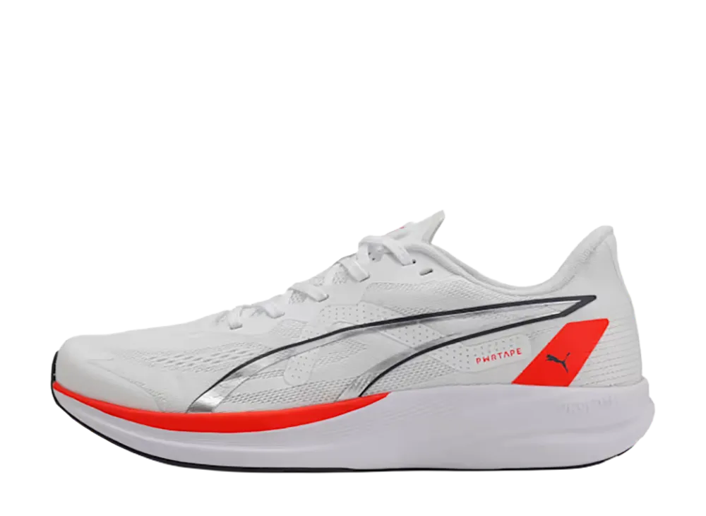 Puma Redeem Pro Racer 2 Wide "PUMA White/Ultra Red/Inky Depths"