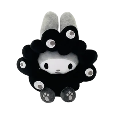 Sanrio -EXPO 2025 Osaka, Kansai Sanrio Characters- Myaku-Myaku Narikiri Plush M Black My Melody