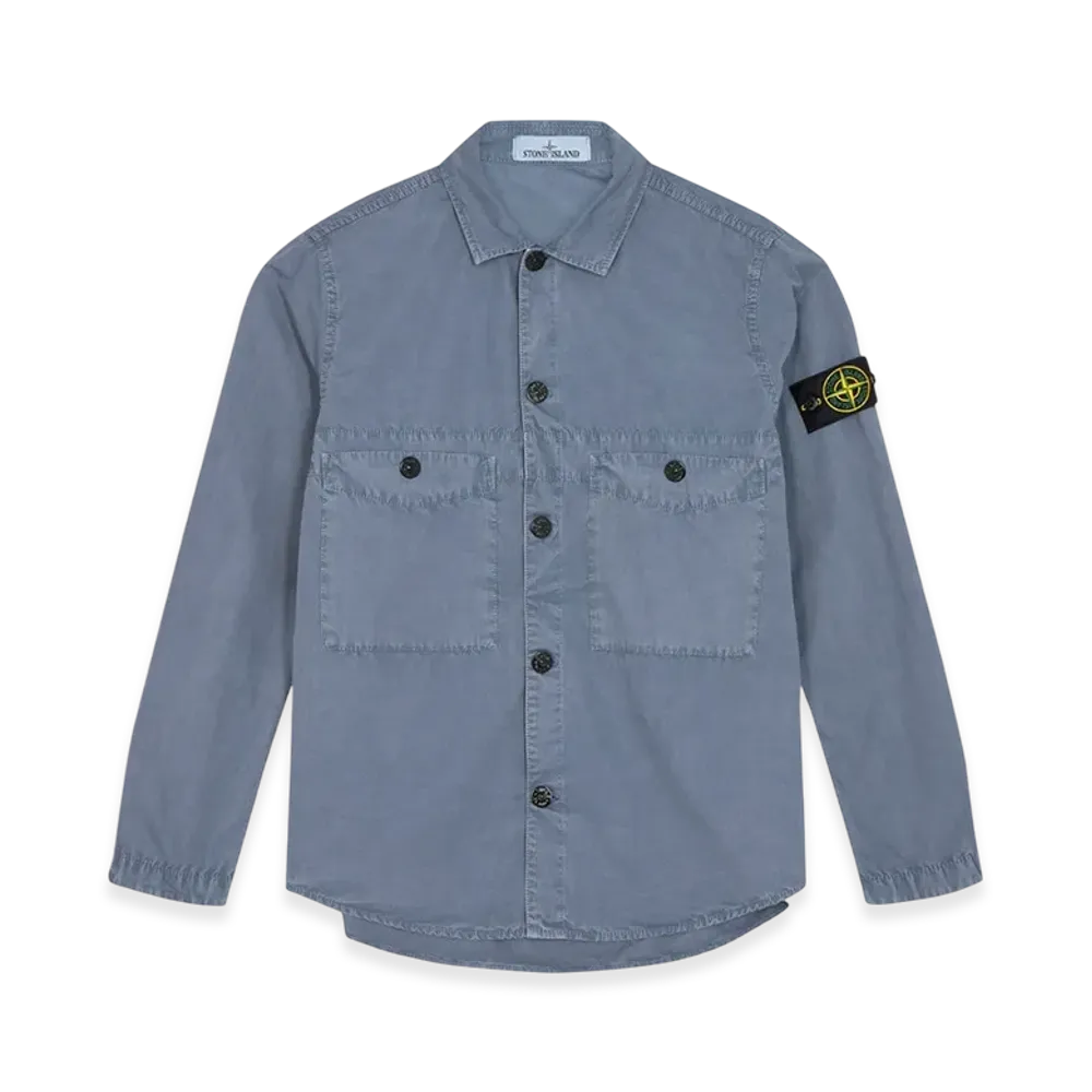 Stone Island 110WN T.CO+OLD Overshirt - 21SS "Pastel Blue"
