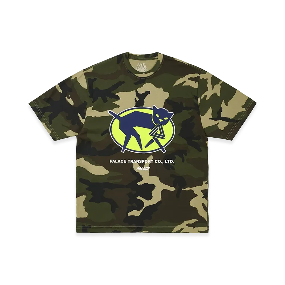 PALACE Transport T-Shirt "Woodland Camo"