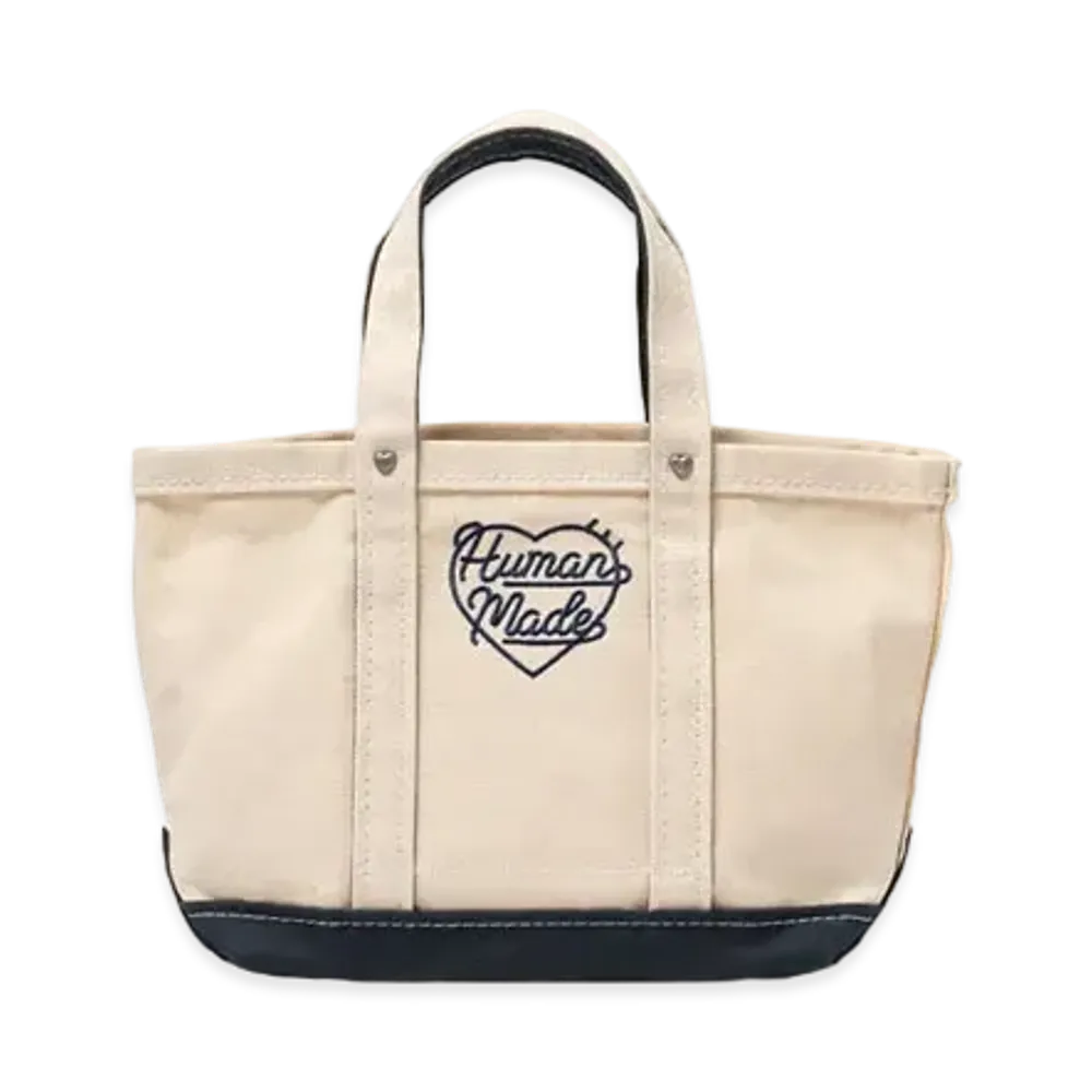 HUMAN MADE Heavy Canvas Tote Small "Navy"