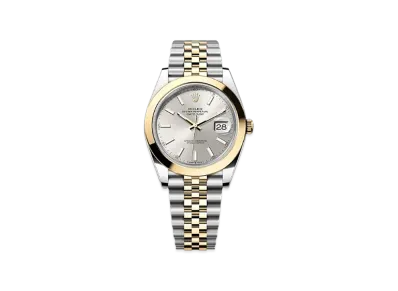 ROLEX Lady-Datejust Oystersteel & White Gold Diamonds "Grey"