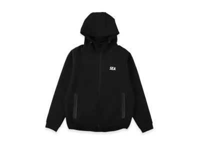 WIND AND SEA Tech Sweat Zip Up Sweatshirt "Black"