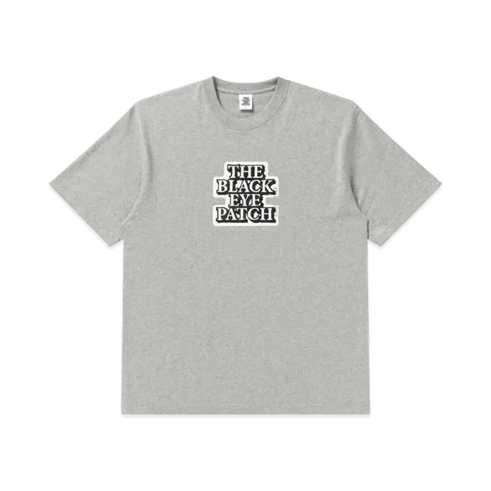 Black Eye Patch OG Label Tee "Heather Gray"