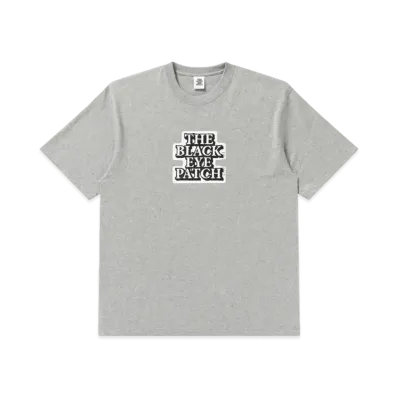 Black Eye Patch OG Label Tee "Heather Gray"