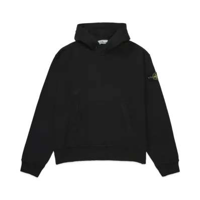 Stone Island 6100023 Brushed Organic Cotton Fleece "Black"