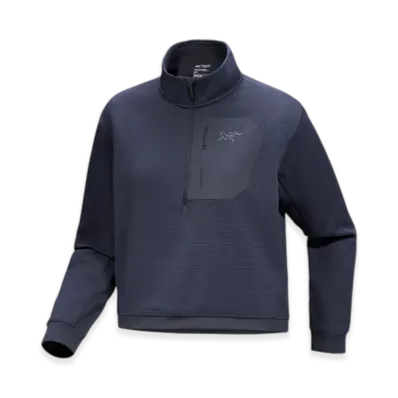 ARC'TERYX Women's Olera Zip Neck "Black Sapphire" X000009847