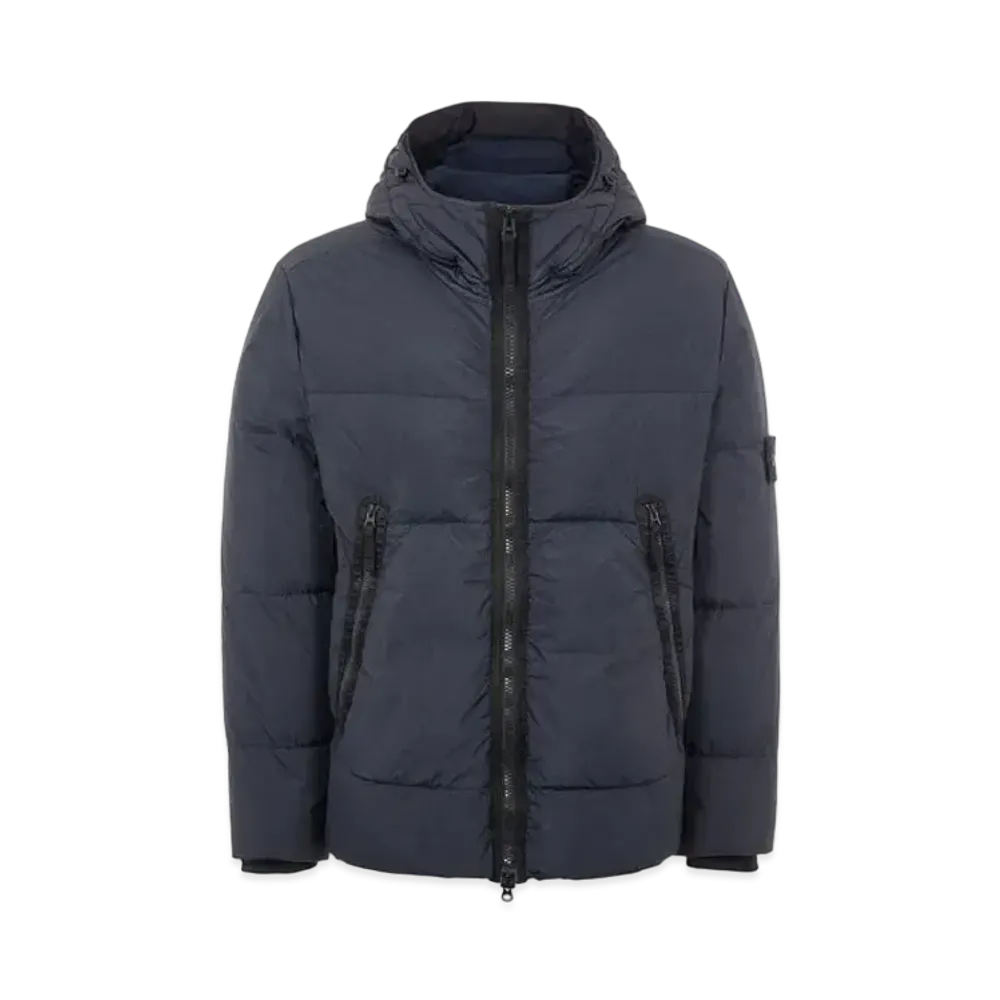 Stone Island 40123 GARMENT DYED CRINKLE REPS NY DOWN-TC "Blue"