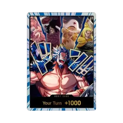 ドン!!カード :金文字 (ロックス海賊団)(ブースターパック「世界最強の戦士」)