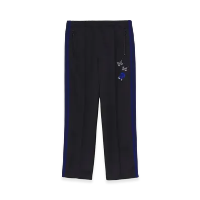 WILDSIDE YOHJI YAMAMOTO x NEEDLES Track Pant "Black/Blue"