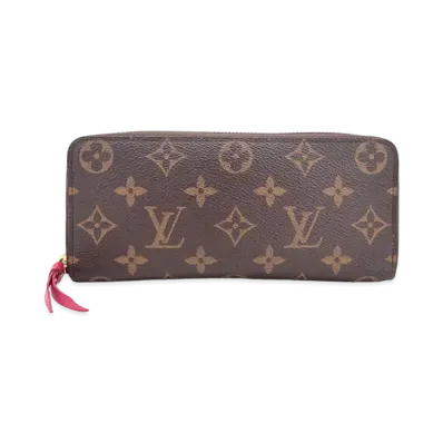 Louis Vuitton Clemence Wallet Monogram "Hot Pink"