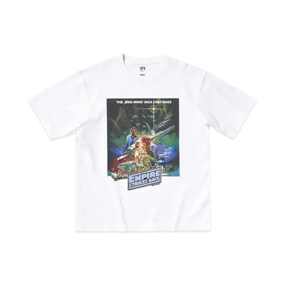 Uniqlo x Star Wars Remastered by Kosuke Kawamura Oversized Fit T-shirt #3 "White"