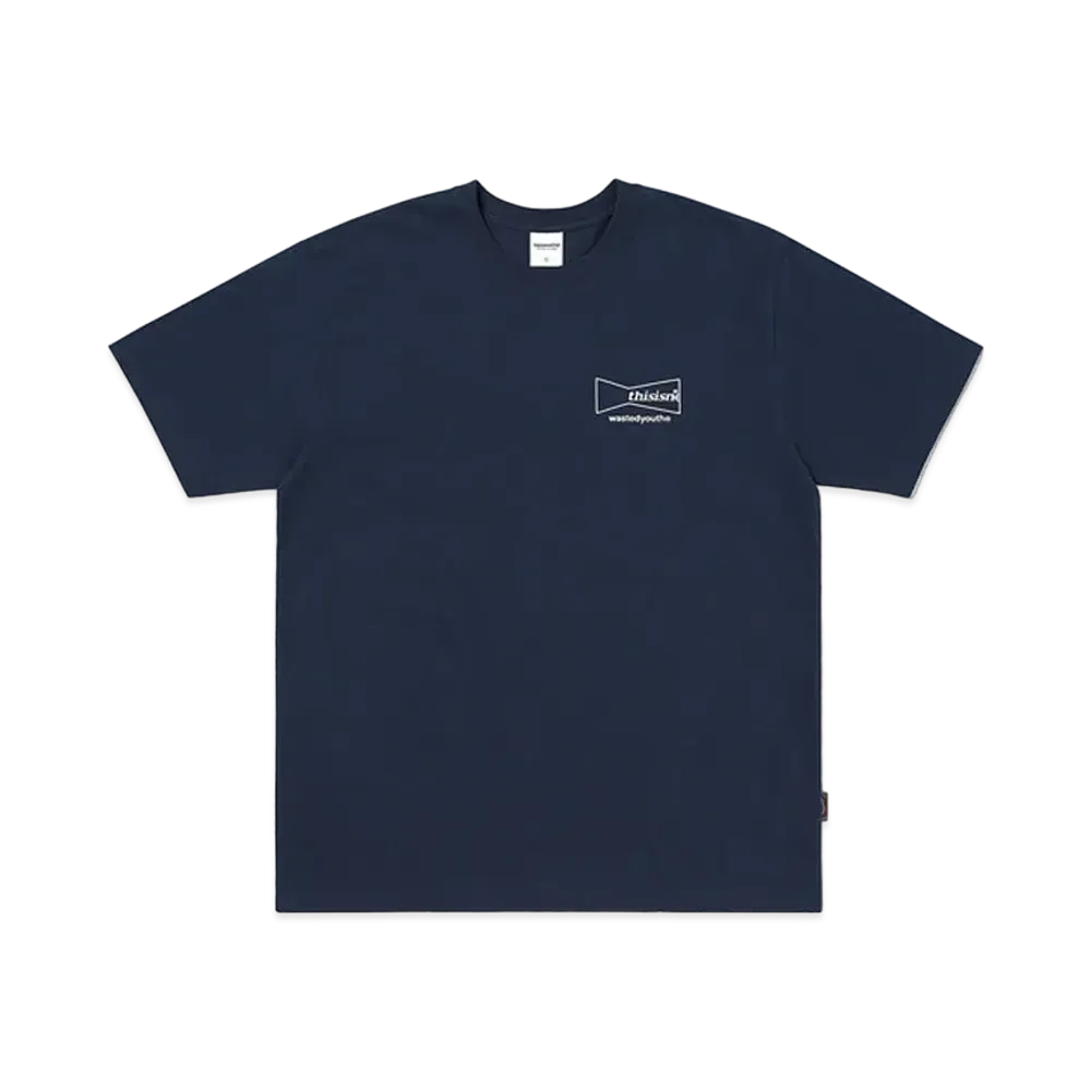 Wasted Youth x thisisneverthat T-SHIRT "Navy" / VERDY
