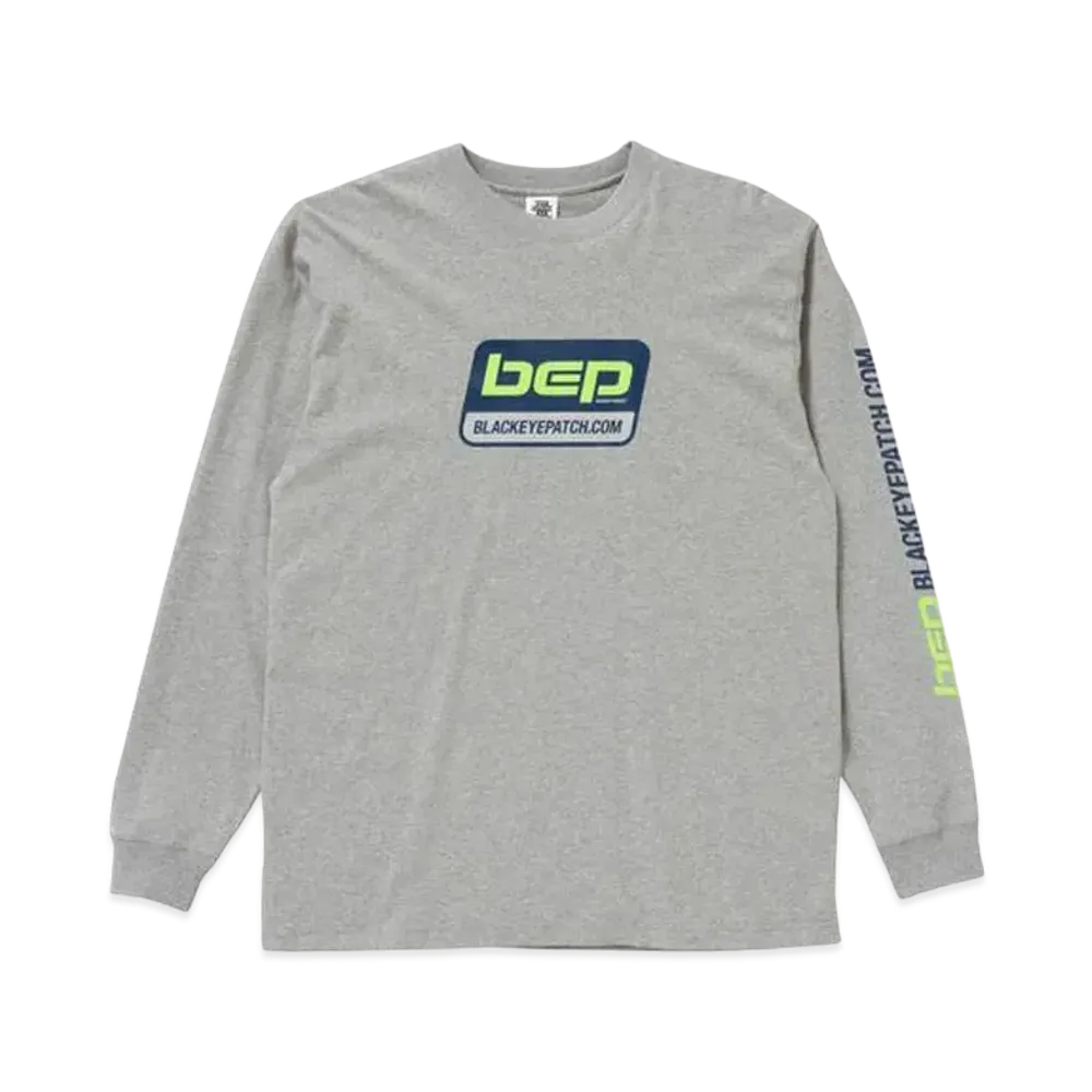 BlackEyePatch TECHWARE L/S TEE "H.Gray"
