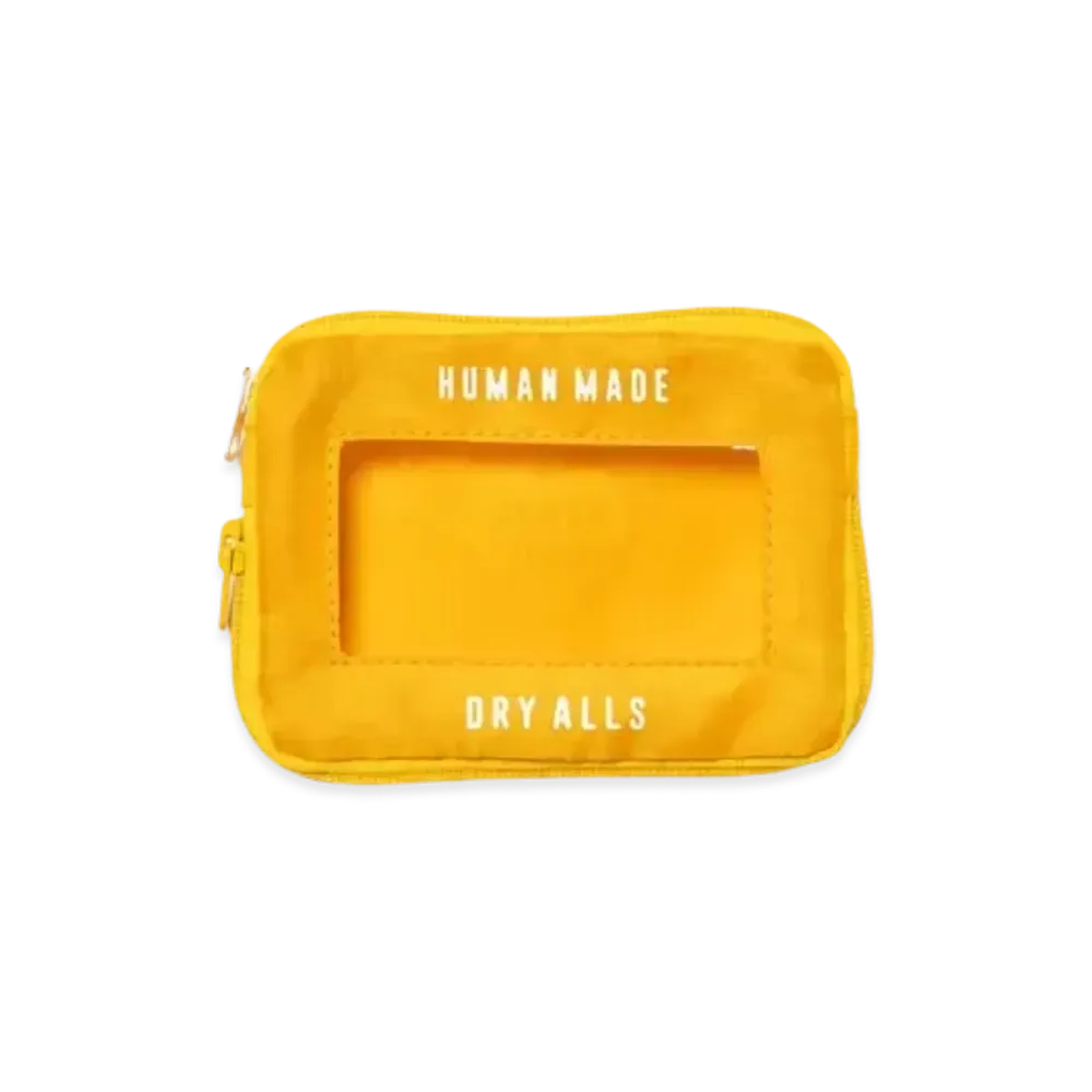 HUMAN MADE Travel Case Small "Yellow"