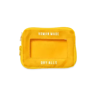 HUMAN MADE Travel Case Small "Yellow"