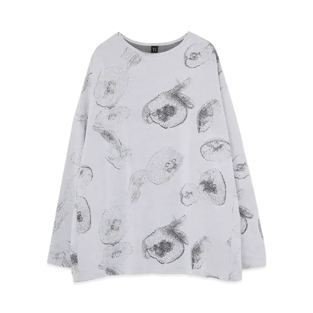 Yohji Yamamoto Y's JELLYFISH JQ BIG T "White/Black"