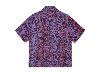 WACKO MARIA Leopard Hawaiian Shirt "Purple"
