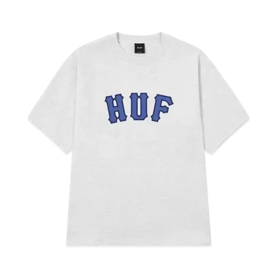 HUF Summer 25 Giant Drawcord Crew "Ash Grey"
