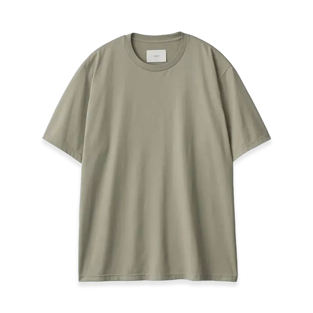 ssstein Suvin Cotton Basic Tee "Khaki"