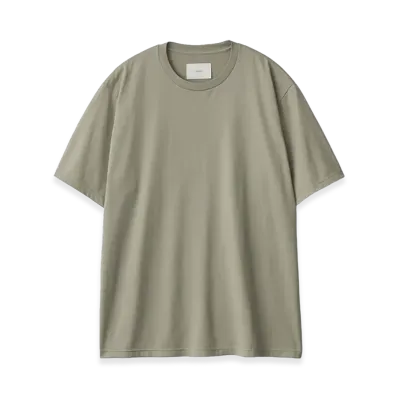 ssstein Suvin Cotton Basic Tee "Khaki"