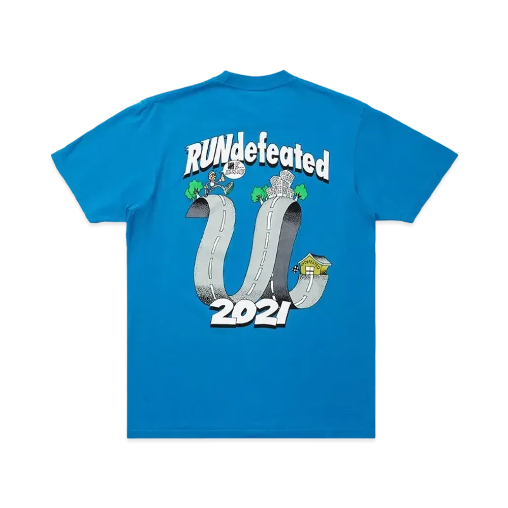 UNDEFEATED RUN 2021 S/S TEE - 80257 "Blue"