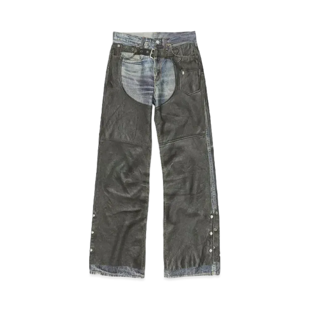 Acne Studios Printed Trousers "Blue/Black"