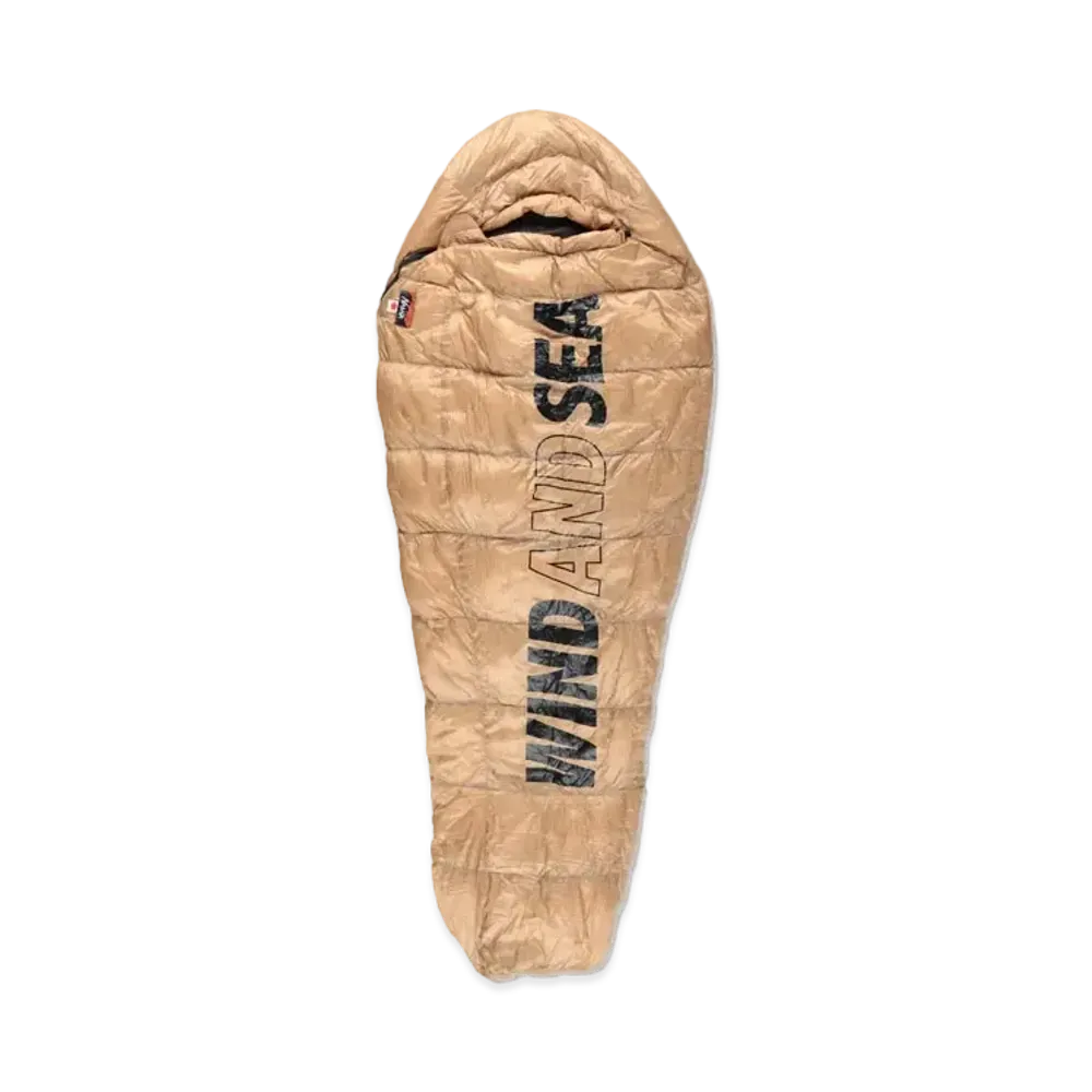 WIND AND SEA x NANGA SLEEP BAG "Beige"