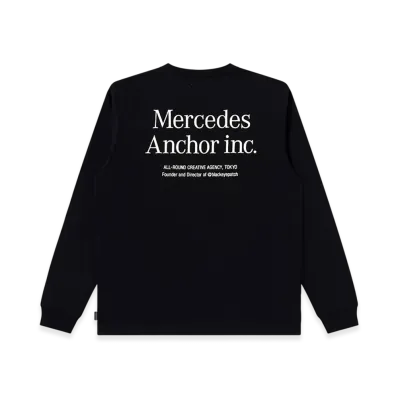 Mercedes Anchor inc. Logo L/S Tee "Black"