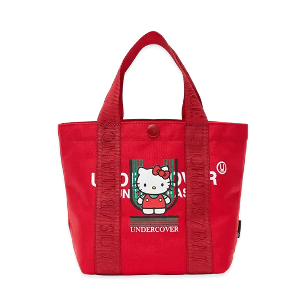 UNDERCOVER x Sanrio Nylon Tote Bag (Hello Kitty) "Red"