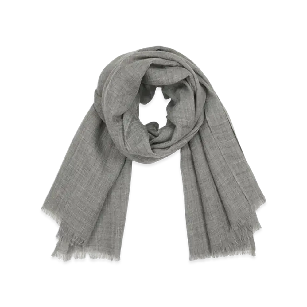 Polo Ralph Lauren Fine Weight Wool Scarf "Grey"