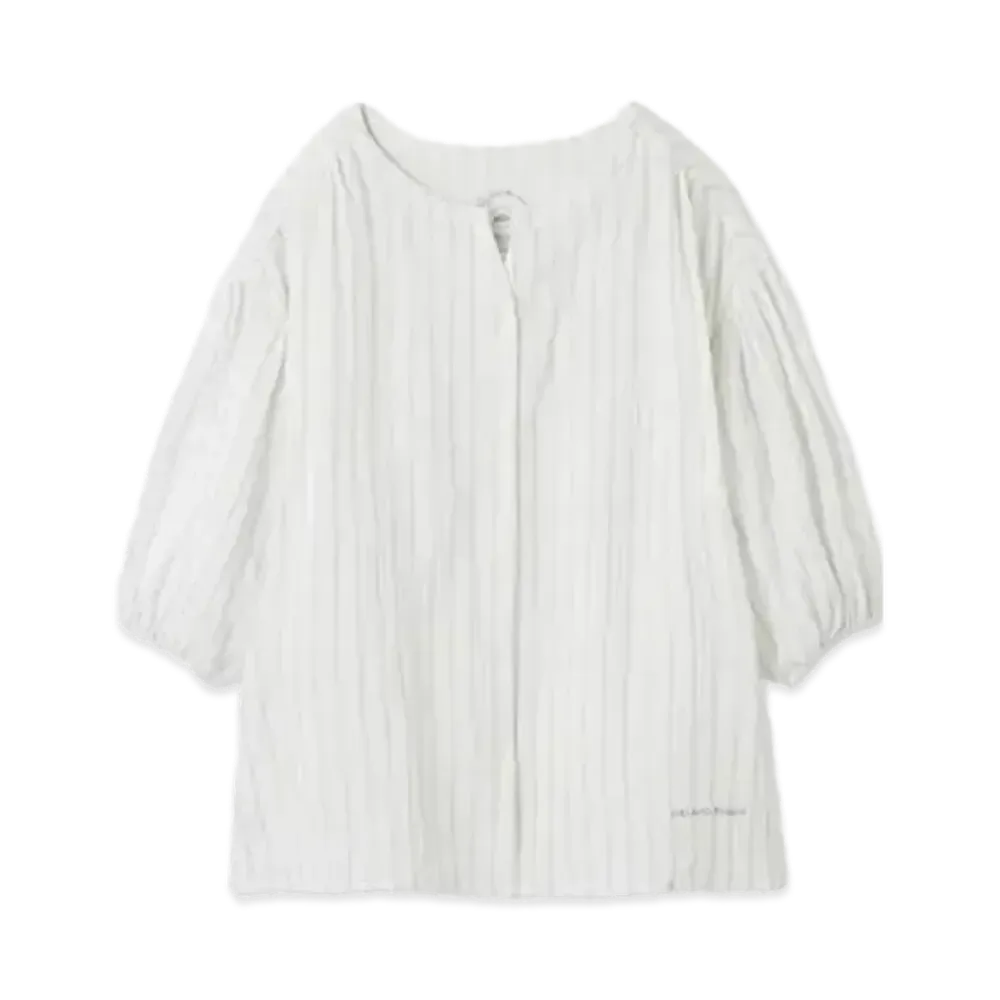 GELATO PIQUE Maternity Gauze Pullover "Stripe"